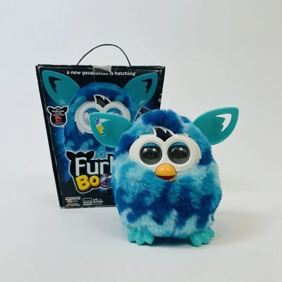 Furby ソーダブルー 箱付き Furby/ファービー(2012/ファービー3)・Hasbro/ハズブロ・Taboo